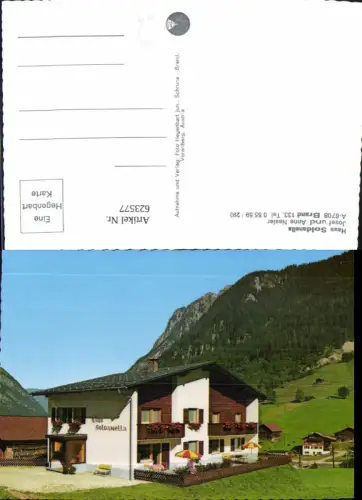 623577,Brand b. Bludenz Haus Soldanella