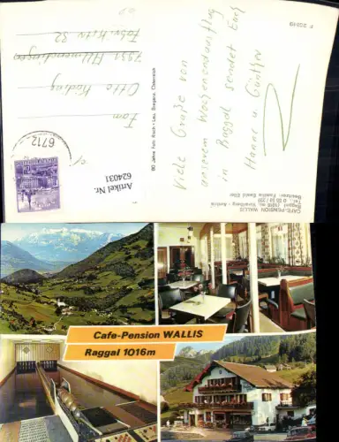 624031,Mehrbild Ak Raggal Cafe Pension Wallis
