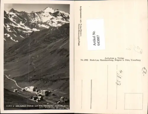 643887,Zürs am Arlberg Kaltenberg pub Risch Lau 2992