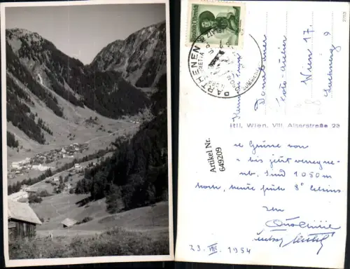 649209,tolle Foto-AK Parthenen Partenen