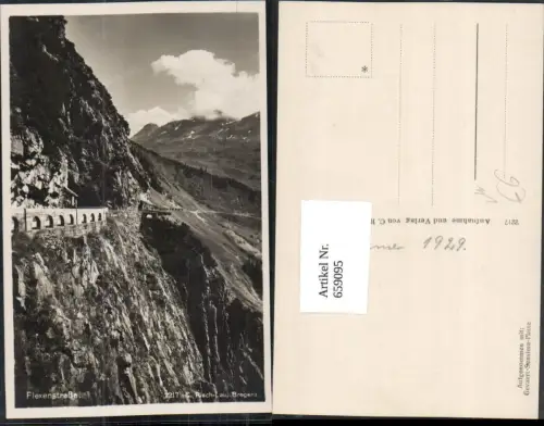 659095,Foto Ak Flexenstraße Stuben Gemeinde Klösterle pub Risch-Lau 2217