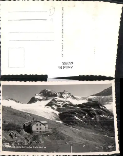 659555,Foto Ak Wiesbadener Hütte Gaschurn