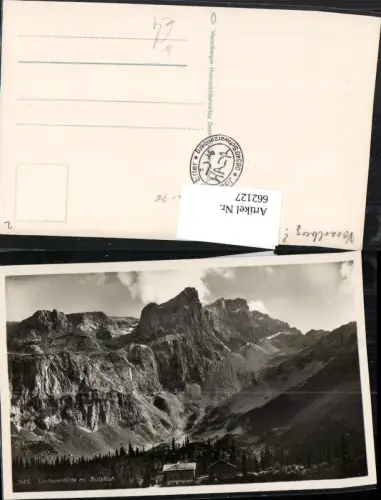 662127,Lindauerhütte m. Sulzfluh Lindauer Hütte Tschagguns