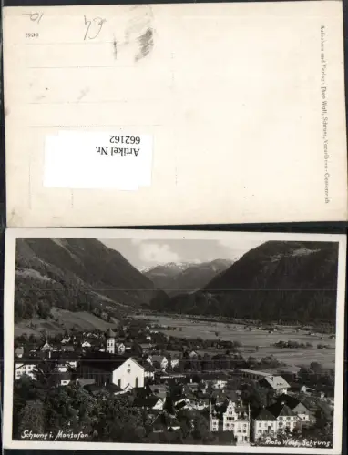 662162,Foto Ak Schruns i. Montafon Ansicht