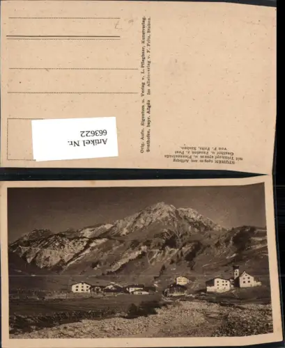 663622,Klösterle Stuben a. Arlberg Trittkopf Flexenstraße