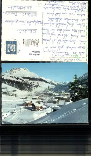 665500,Lech a. Arlberg geg. Karhorn Winteransicht