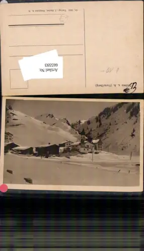665593,Stuben a. Arlberg Klösterle im Winter