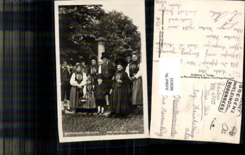 665633,Foto Ak Montafoner Tracht Schruns pub Risch-Lau 4839