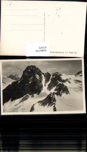 672972,Foto Ak Piz Buin v. d. Dreiländerspitze Partenen Gaschurn
