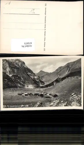 672973,Foto Ak Tschagguns Sporreralpe mit Öfenpaß