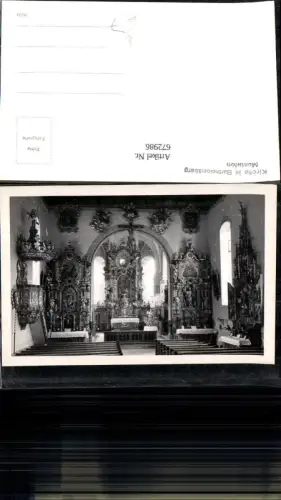 672986,Foto Ak Kirche in Bartholomäberg Montafon