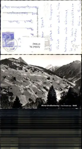 673042,Foto Ak Marul Raggal im Großen Walsertal Großwalsertal pub Risch-Lau 1645