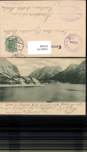 673298,Vandans Lünersee Boot