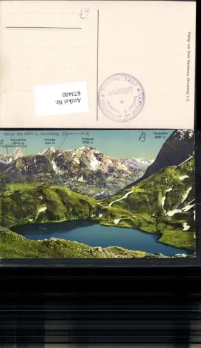 673400,Zürser See Lech Zürs mit Bergkulisee