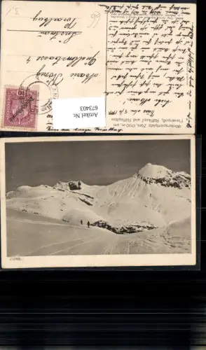 673403,Zürs Lech a. Flexenpaß m. Rüffikopf u. Rüffispitze Wintersport