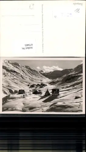 673405,Foto Ak Lech Zürs a. Arlberg Winteransicht
