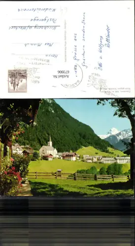 673906,Gaschurn Montafon Blick geg. Vallüla