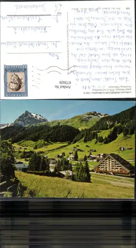 673929,St. Gallenkirch Gargellen i. Montafon geg. Madrisa u. Schafberg