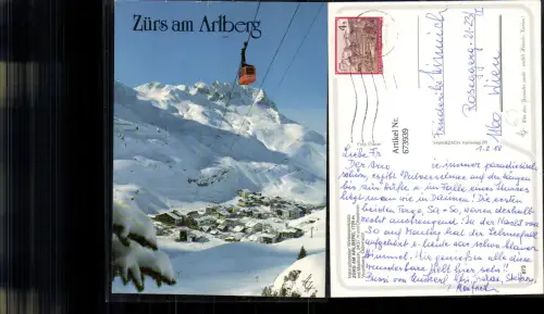 673939,Zürs a. Arlberg Lech mit Madloch u. Omeshorn