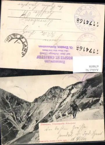 678858 Flexenpass b. Stuben am Arlberg Langen Zürs 1900