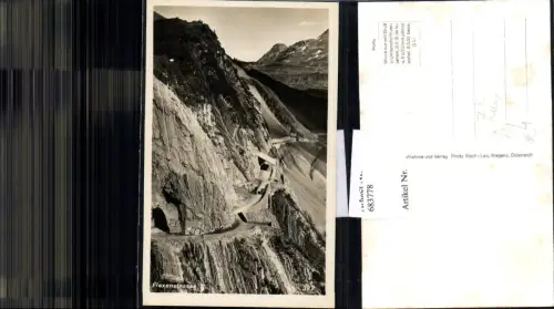 683778 Flexenstraße bei Zürs Langen Stuben am Arlberg pub Risch-Lau 377