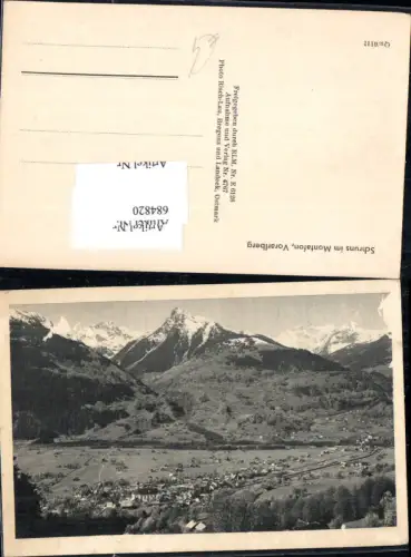 684820 Schruns m. Zimba Montafon