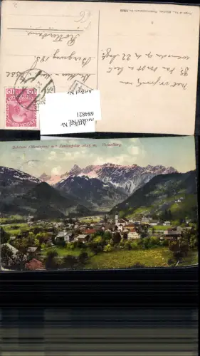 684821 Schruns m. Zimba Montafon pub Purger e Co. 10458