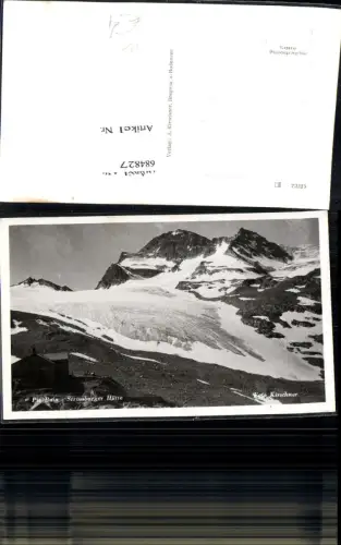 684827 Piz Buin Brand bei Bludenz Strassburger Hütte