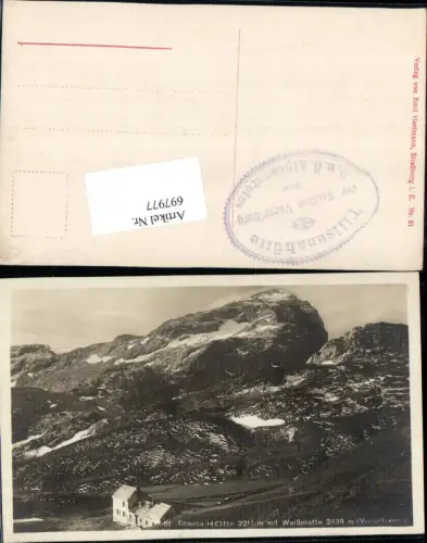 697977 Tilisuna Hütte Tilisunahütte Montafon Tschagguns Schruns
