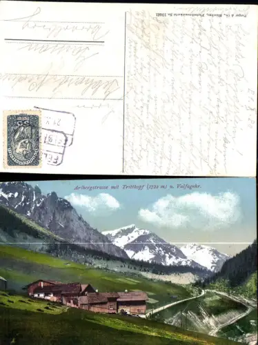 701293 Arlbergstrasse Trittkopf Valfagehr Lech St. Anton Zürs Bludenz Purger Co. 10461