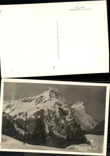 701600 Künzelspitze Hochkünzelspitze bei Schoppernau