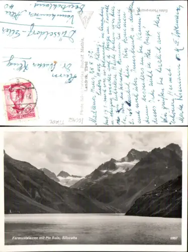 704564 Fermuntstausee Piz Buin Brand Bludenz Ischgl