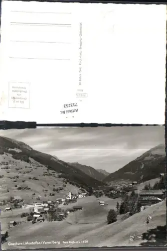 713253 Gaschurn in Montafon Vorarlberg pub Risch-Lau 1420