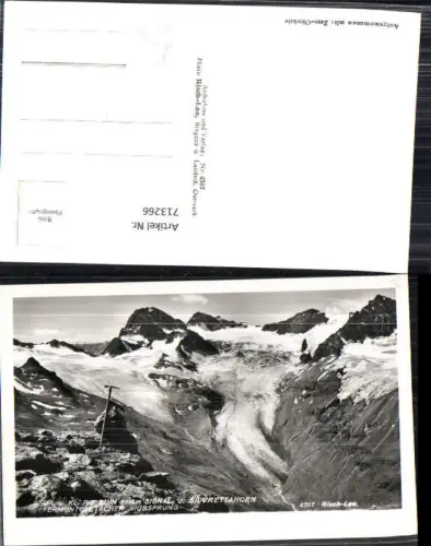 713266 Gr. u. Kl. Piz Buin Silvrettahorn Fermunt Bludenz Brand Gletscher pub Risch-Lau 4367