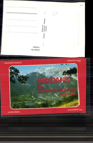 714045 Klebe-AK Selbstklebend Vandans b. Bludenz