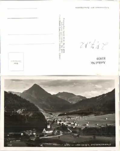 81939,Au Schoppernau Bregenzerwald Risch Lau 1789