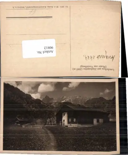 90812,Landschau m. Zimba 1924