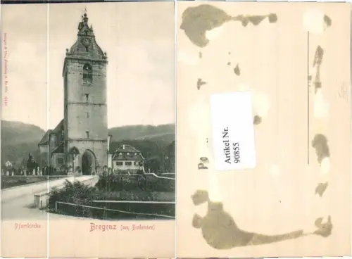 90855,Bregenz am Bodensee Pfarrkirche 1905