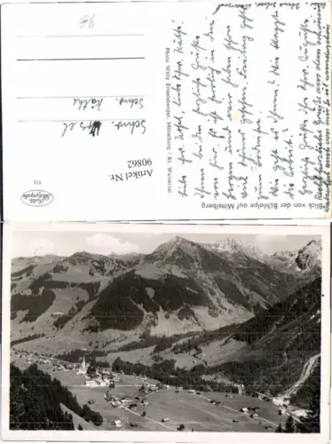 90862,Bühlalpe bei Mittelberg 1940