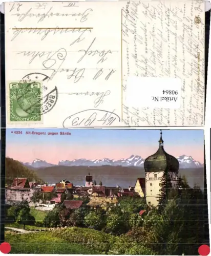 90864,Alt Bregenz Gebhardsberg 1915