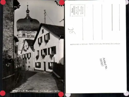 101837,Bregenz am Bodensee Martinsturm Risch Lau 12700