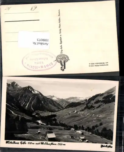 108073,Mittelberg m. Widderstein pub Keßler