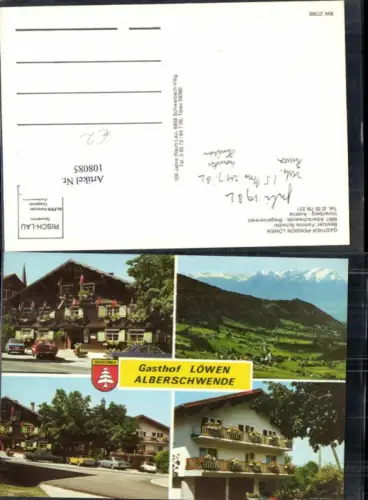 108085,Gasthaus Löwen Alberschwende