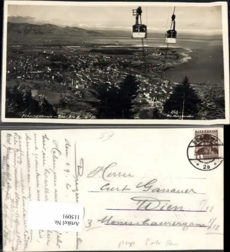 115091,Pfänderbahn Pfänder seilbahn bei Bregenz am Bodensee pub Foto Heim 246