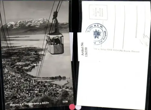 136350,Bregenz Pränderbahn Bodensee Seilbahn Gondel pub Risch Lau