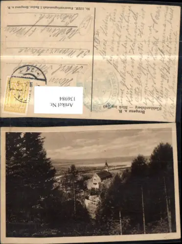 136984,Bregenz a. Bodensee Gebhardsberg Blick i. Tal 1924