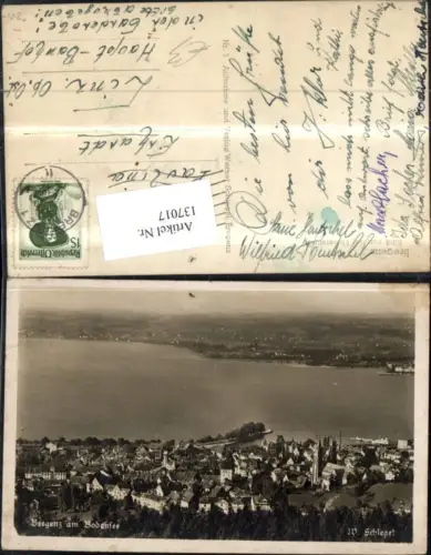 137017,Bregenz a. Bodensee Ansicht 1953