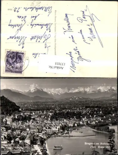 137035,Bregenz a. Bodensee Ansicht 1956 pub Foto Branz 207