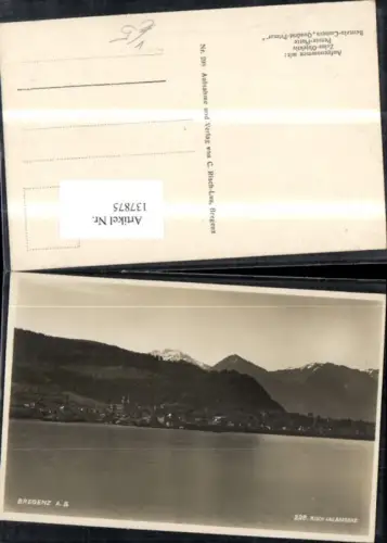 137875,Bregenz a. Bodensee Seeansicht pub Risch Lau 298