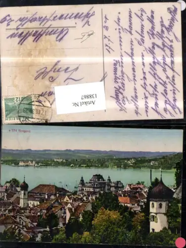 138867,Bregenz Ansicht 1934